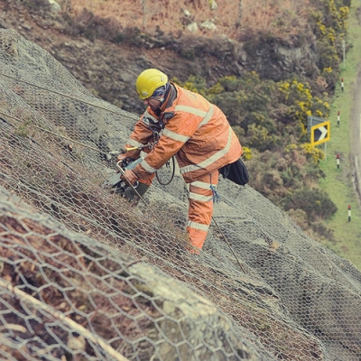 Rockfall Netting in Nepal